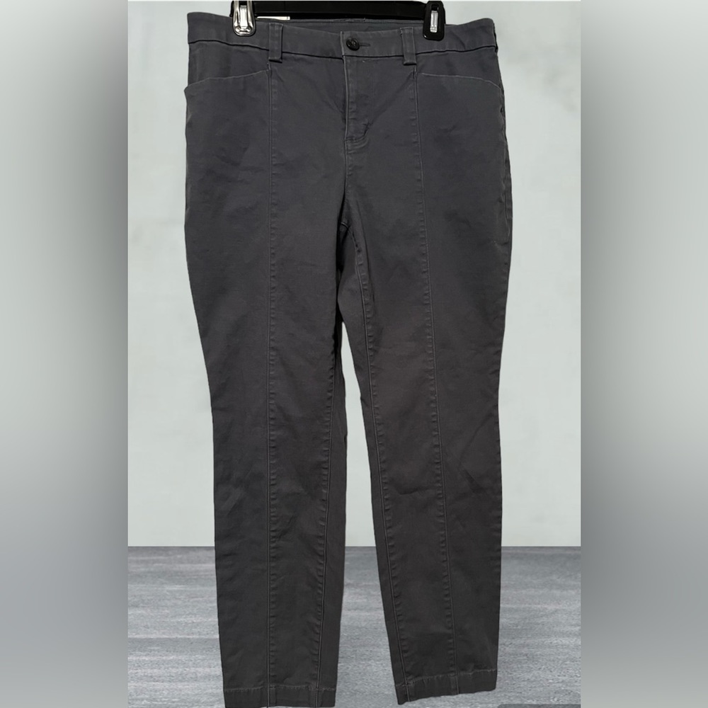 Duluth gray khaki pants women’s